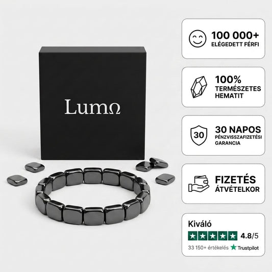 Hematitový náramok Lumo®